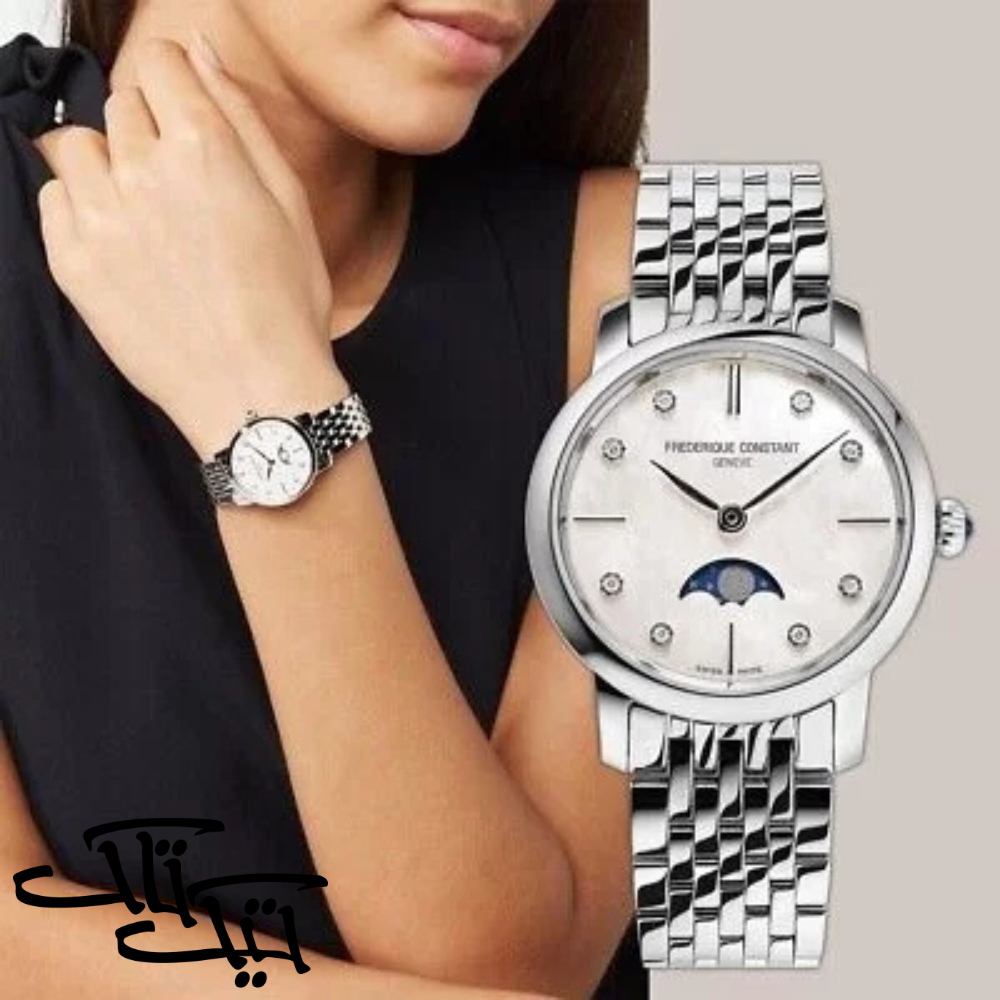 FREDERIQUE CONSTANT fc fc296mpwd1s6b (5) ساعت مچی زنانه فردریک کنستانت مدل FC-206MPWD1S6B - تصویر 3