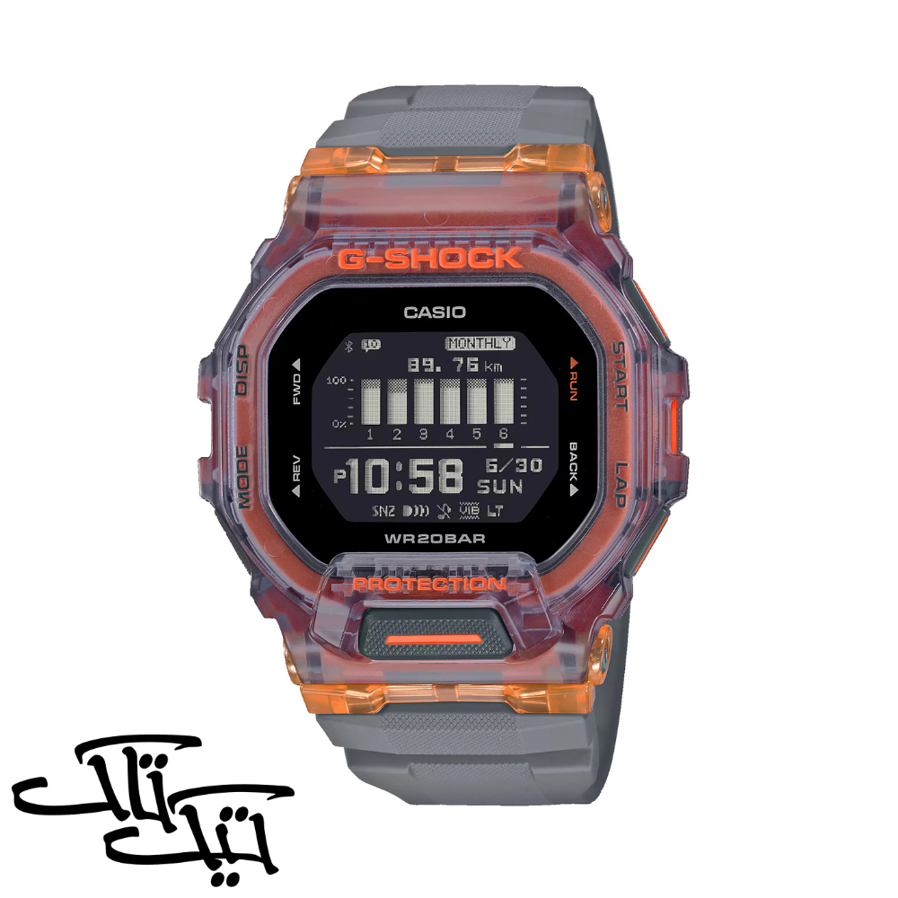 casio gbd 200sm 1a5dr (1) ساعت مچی مردانه کاسیو (CASIO) مدلGBD-200SM-1A5DR - تصویر 1