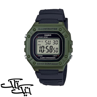 ساعت مردانه کاسیو W-۲۱۸H-۳AVDF