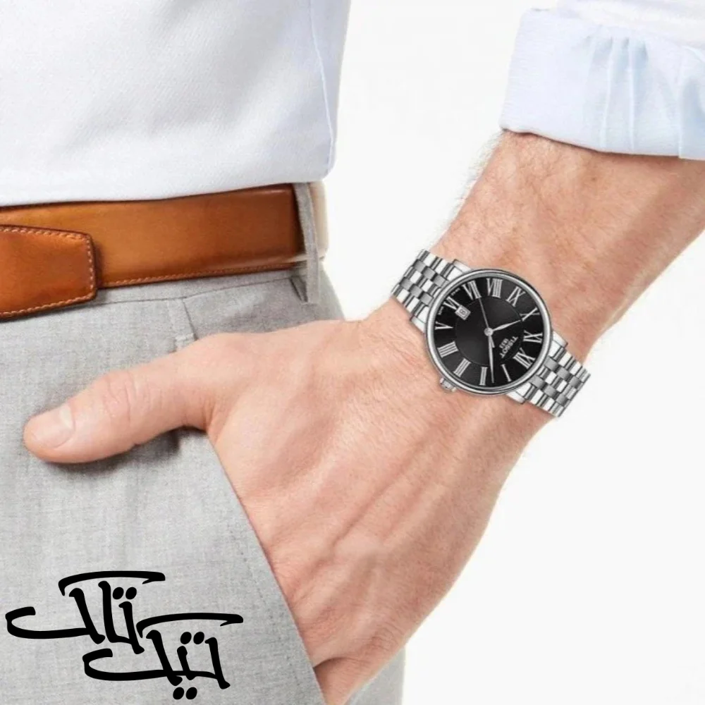 Ø³Ø§Ø¹Øª Ù…Ø±Ø¯Ø§Ù†Ù‡ ØªÛŒØ³ÙˆØª Ù…Ø¯Ù„T122.410.11.053.00 - ØªØµÙˆÛŒØ± 9