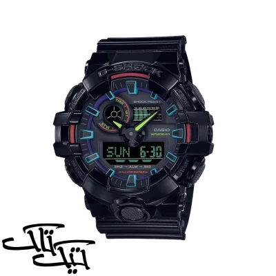 ساعت مردانه کاسیو GA-۷۰۰RGB-۱ADR
