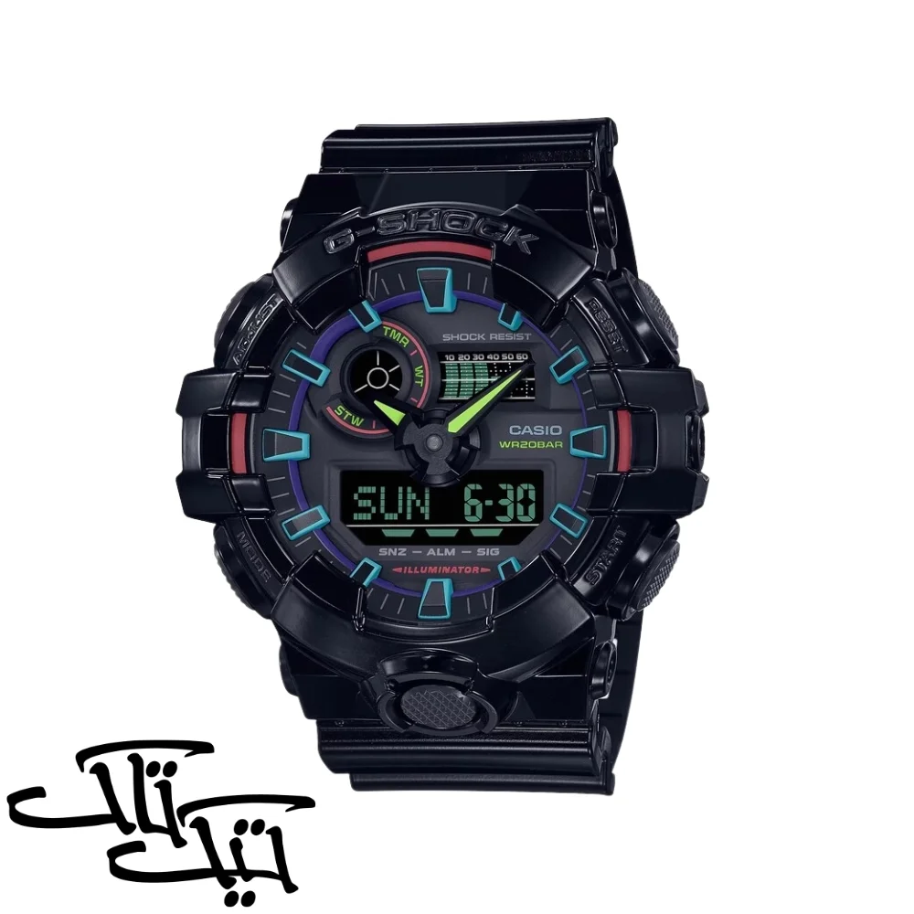 GA-۷۰۰RGB-۱ADR ساعت مردانه کاسیو GA-۷۰۰RGB-۱ADR - تصویر 1