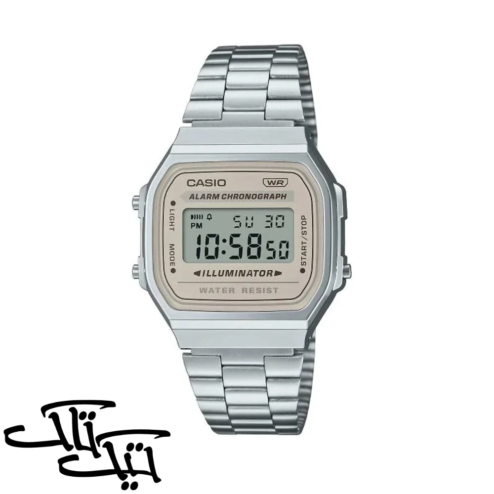 casio A168WA-8AYD (5) ساعت مردانه زنانه کاسیو A168WA-8AYD - تصویر 1