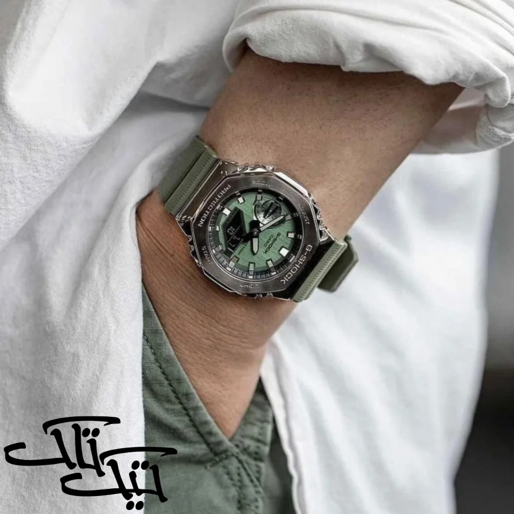 ساعت مردانه کاسیو GM-2100B-3ADR - تصویر 9