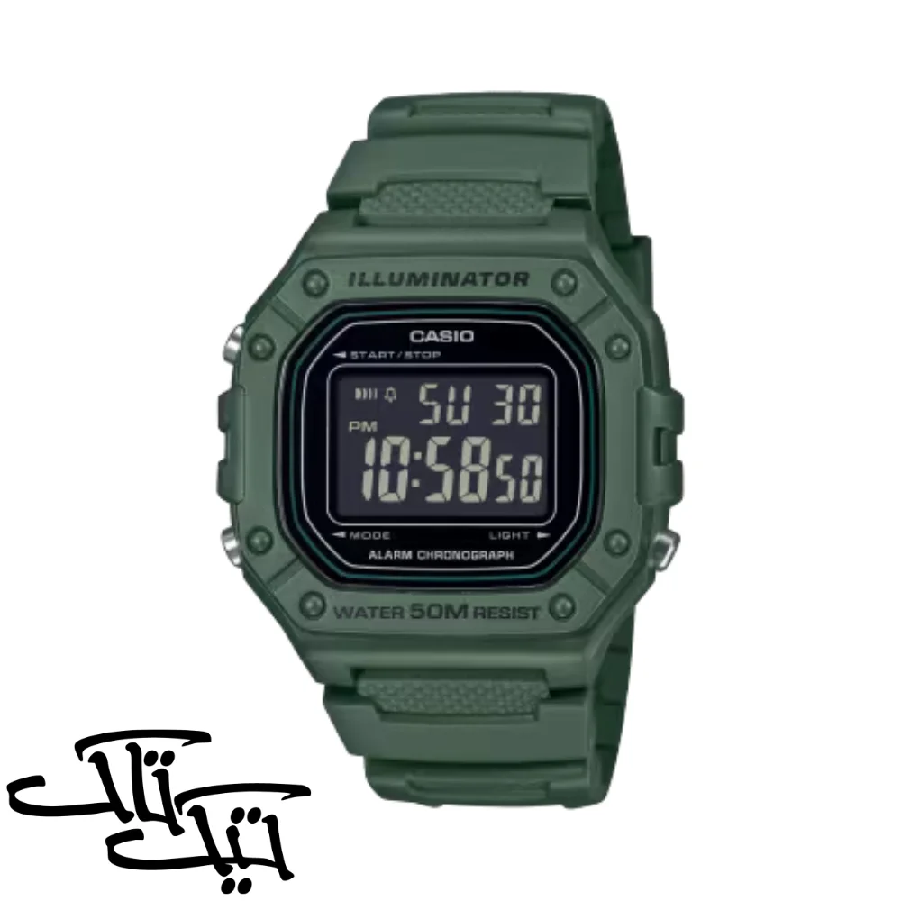 casio W-۲۱۸H-۳B ساعت مردانه کاسیو W-۲۱۸H-۳B - تصویر 1