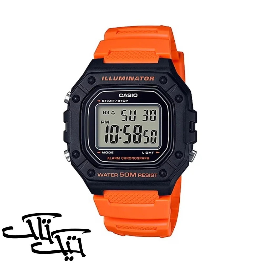 ساعت مردانه کاسیو W-۲۱۸H-۴B۲ - تصویر 1