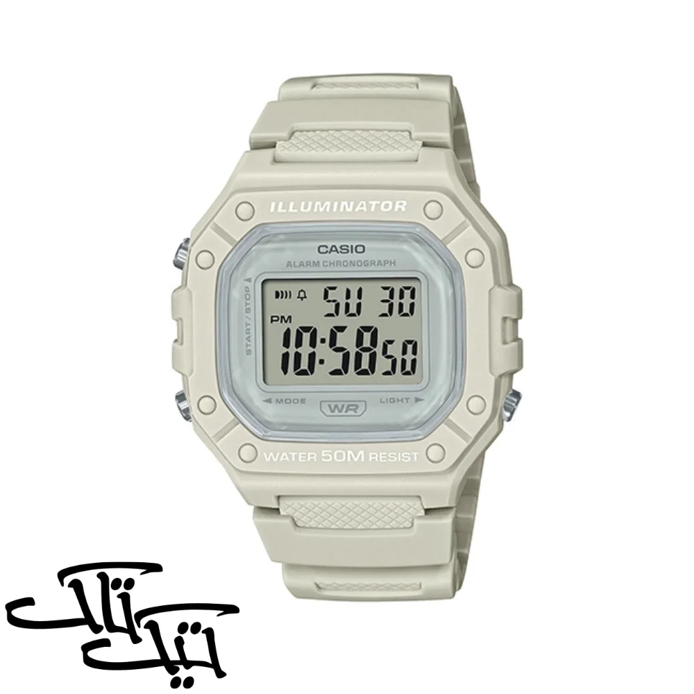 casio W-۲۱۸HC-۸AVDF ساعت کاسیو W-۲۱۸HC-۸AVDF - تصویر 1